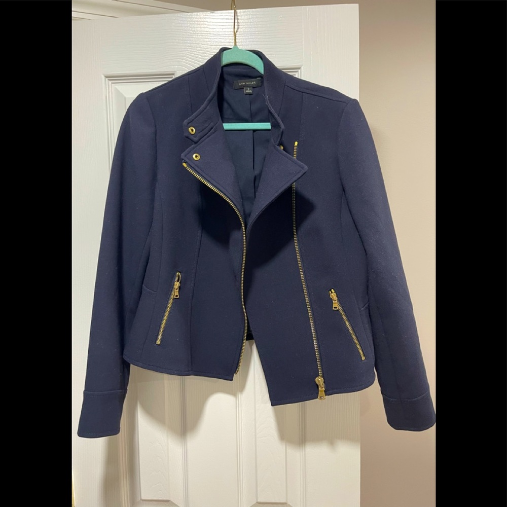 Ann Taylor motto jacket